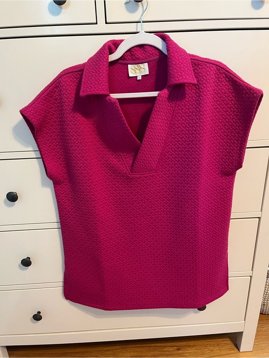 SSYS Tops - SSYS Sleeveless Collared Knit Top